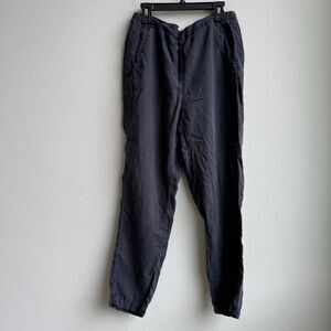 $166 Mikuta 100% Lyocell Gray BohoCasual Size Small Stretch Pull On Pants